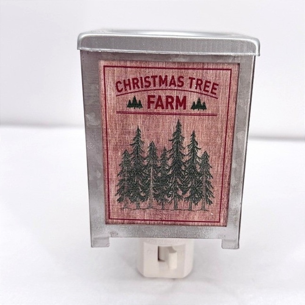 Bath & Body Works Wax Warmer Christmas Tree‎ Farm Wall Plug In Holiday